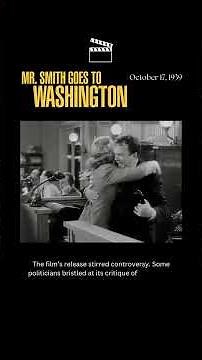 On This Day: October 17, 1939 — Mr. Smith Goes to Washington Released