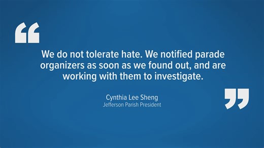 Jefferson Parish president responds to video of apparent Nazi salute during parade