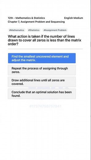 12th Math Stats Assignment Problem Solution