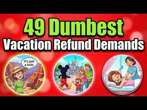 49 Dumbest Vacation Refund Demands From Tourists