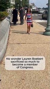 No wonder Lauren Boebert sacrificed so much to become a member of Congress.