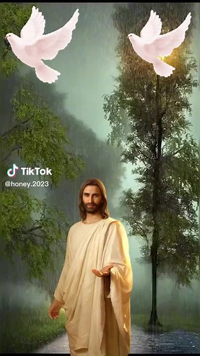 The Serene Flight of a Glowing White Dove