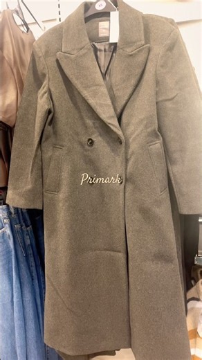 New in Primark trendy autumn fashion coat #primark #autumnfashion