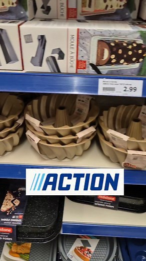 110K views · 5.1K reactions | Let's prepare a chocolate Bundt cake using the Action mold. Recipe: 200g chocolate •130g butter ▪︎150g sugar •4 eggs ▪︎150g flour •baking powder ▪︎Topping : heavy cream and chocolate. Ingrédients : 200g chocolat •130g beurre •150 sucre•4 œufs •150g farine •levure chimique • Nappage :creme liquide +chocolat #reelsinstagram #arrivage_action #bundtcake #actionnederland #actionfrance #actionnederland #actiondiy | Nawal Home | Facebook