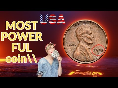 RARE 1958-D Penny Errors That Could Make You a$196 Millionaire