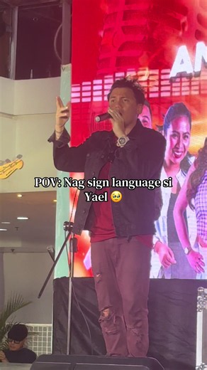 Yael Yuzon Performs Sign Language with Sponge Cola