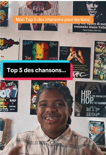 Quand le ballon roule, la musique joue aussi. Les Lions ne gagnent jamais seuls : derrière chaque exploit, il y a des hymnes, des refrains, des chansons qui font vibrer tout un peuple. Je me suis amusé à faire un Top 5 des sons qui ont accompagné les plus grands moments de l’équipe nationale du Sénégal. Attention… souvenirs, frissons et fierté nationale au programme. Voici mon Top 5. 🦁🎶 Et vous, c’est quoi votre Top 5 des chansons pour les Lions ? Dites-le en commentaires 👇🏽 #music #football