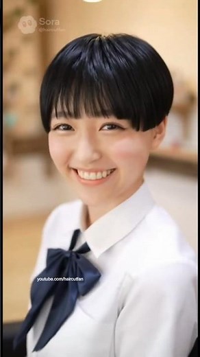 AI-112【部活ショート】部活に入るのでベリーショートにしてください 【断髪】 バッサリベリーショート #haircut #刈り上げ女子 #刈り上げJK Long to Pixie cut