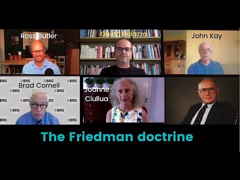 The Milton Friedman New York Times Corporate Social Responsibility Debate