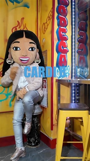 HELLOO IT’S ME …Wheew its finally here the Cardi B mascot @highlight 🔥🔥🔥 The Shade Room The Jennifer Hudson Show CARDI B : A lot of people always question, ‘What else can she do, what else can she do?’ And I’m gonna show you.”Do whatever you have to do. People always want to tell you how to do it. No, do it your way. And don’t ask for like, ‘Oh how can you do it?’ Do it. Figure it out. I figured it out one way or another and I did it. Remain humble but stay hungry….. PLEASE I need all my 24.6