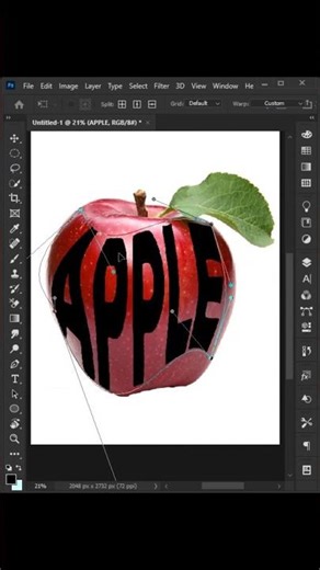 Turning a Simple Apple into Art with Photoshop! | #photoshop