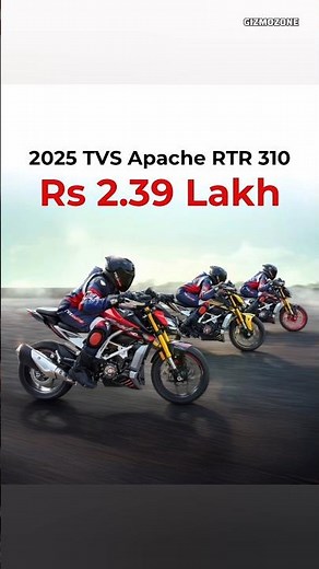 Apache RTR 310 Price & All Colour Options | RTR 310 Detailed Look