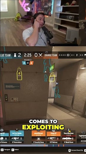 Rainbow Six Siege Exploit Debate: Is It Cheating or a Smart Move? #shorts