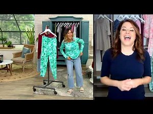 Cuddl Duds Supreme Comfort Crew-Neck Lounge Set on QVC