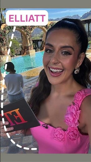 Entertainment Tonight host and content creator Deidre Behar glows ELLIATT .