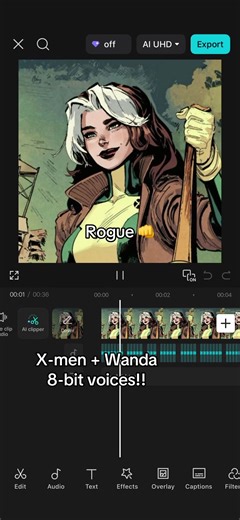 Cute 8-Bit Voices Trend Featuring X-Men and Scarlet Witch