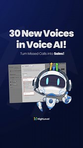 11 reactions |  30 NEW voices just dropped in Voice AI! Shaun’s spilling the details here! Now’s the time to start offering Voice AI as a service — and actually sound like a pro doing it. Start your HighLevel journey for free: https://www.gohighlevel.com/ #GoHighLevel | HighLevel | Facebook
