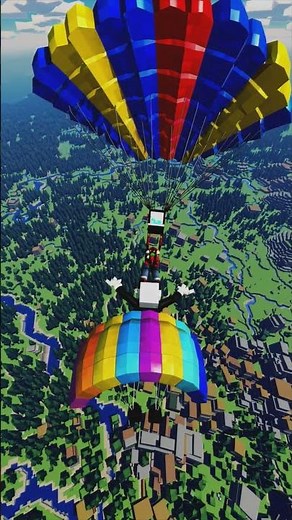 🚀 INSANE Minecraft Skydiving Challenge! (Elytra + Fireworks = MAYHEM!) 🚀💥