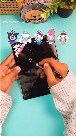 LABUBU MYSTERY REVEAL! Which Color Will I Get?! 😱👀 #labubu #popmart #magic #sanrio