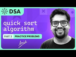How Quick Sort Works | Performance of Quick Sort with Example | Divide and Conquer | Part 3