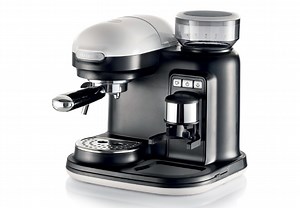 Ariete 1318/01 Αυτόματη Μηχανή Espresso 1080W Πίεσης 15bar με Μύλο Άλεσης Λευκή