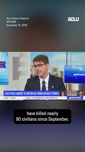 We're suing the Trump administration to force them to publicly release a memo they falsely claim justifies the bombing of civilian boats at sea. These strikes, which have killed nearly 90 people, are blatantly illegal. We demand transparency and accountability now.