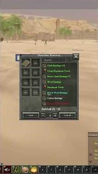 Monsters and Memories How to Make Bandages #monstersandmemories #mmorpg #monstersandmemorieshowto