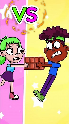 No! It’s Mine! Sharing Is Caring 😊 Funny Sibling Story #kids