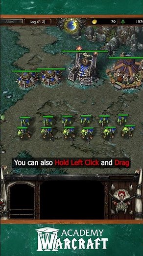 🎓 Basic Mechanics: 🖱 Left Click | Warcraft III Academy 👨‍🎓