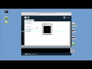 Processing 3 Первый урок. Заставка с помощью точки