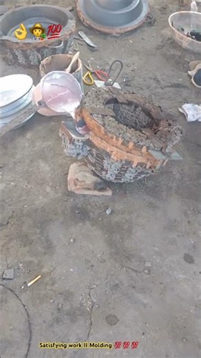 Metal Art pattern flat pan molding by traditional mold - Traditional manufacturer process