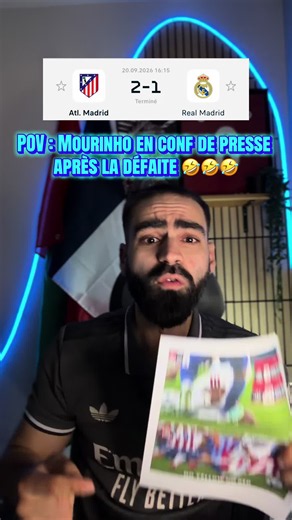 Mourinho t’es vraiment trop fort 🤣🤣🤣 #mourinho #realmadridfc #vinicius #humour #atleticodemadrid