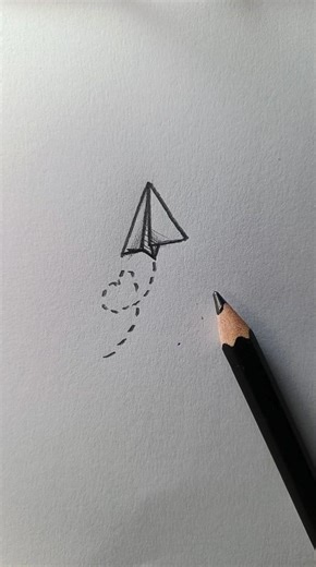 Turning Triangle into Paper Plane ✈️ #art #shorts #foryou #tutorial #satisfying #howto #paper #easy