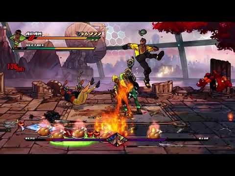 Streets of Rage 4 Reignited - Adam Boss Rush S rank