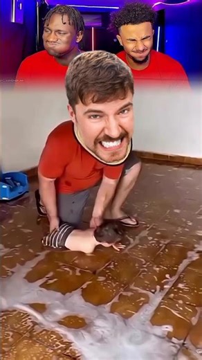 Try Not to Laugh 🤣 | MrBeast Funny moments 😂😱 | #shorts #funny #viralvideo #mrbeast