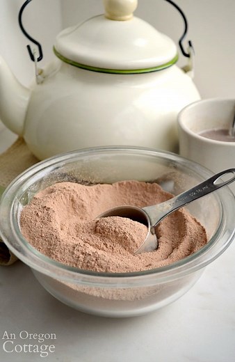 Easy Homemade Hot Cocoa Mix Recipe - Just Add Water - An Oregon Cottage