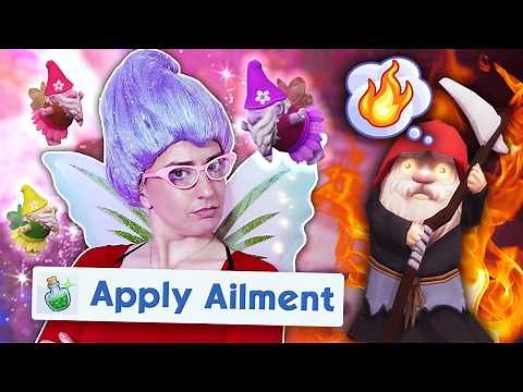 the sims 4 released fairies??? into MY swamp?