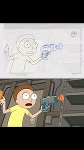 Shane Dering on Instagram: "Last year I did some animation for Adult Swim’s “Learning with Pibby” April fools stunt. We got to go back through some old episodes of some shows and animate new sequences. This was a fun short one where Morty is corrupted by the glitch that Pibby and bun bun are running away from during the programming block. . . . #learningwithpibby #pibby #rickandmorty #2danimation #framebyframe #celanimation #adultswim #roughanimation"