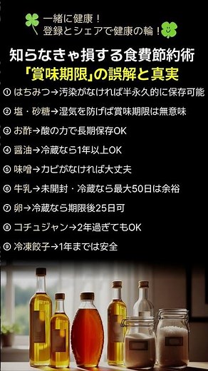 知らなきゃ損する食費節約術「賞味期限」の誤解と真実