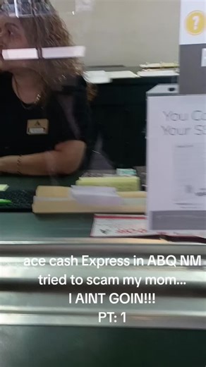 #acecashexpress #acecashexpressarescamners #dontfuckwithmymomma #iaintgoin