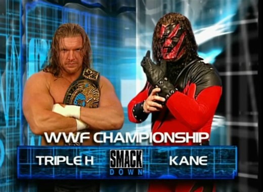 Kane vs Triple H（SmackDown周赛）