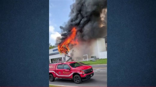 Massive fiery explosion in Wilmington injures three firefighters