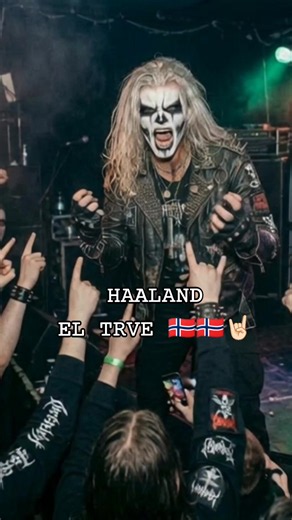 Erling Haaland Embraces True Black Metal
