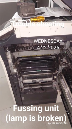 Troubleshooting of Copier Machine