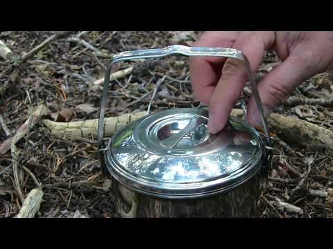 Tips And Tricks For The Classic Billy Can Bush Camping Pot.