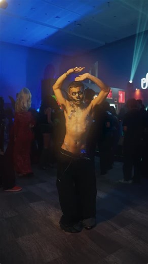 He dances through the darkness...🦋 Designer👖: @ryemartin_ @martincordero_o Hmua: @gravana_lava 🎥 : @paradudsical @kevingorospe0701 @shakerattleandball | Xavier Martin