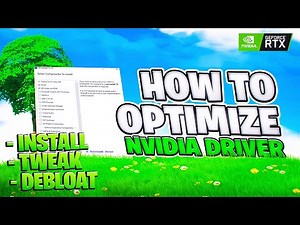 Nvidia Driver Optimization Guide 🛠️ (Install, Debloat & Tweak Properly) ✅