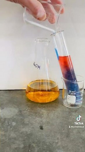 Colorful chemistry magic