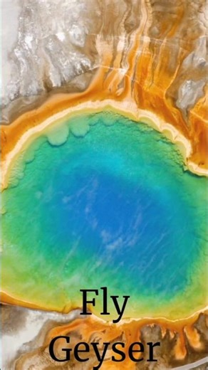 Fly Geyser, Nevada – The Rainbow Alien Fountain! 🇺🇸🇬🇧🇨🇦🇦🇺 #Shorts