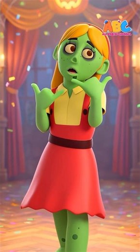 Dance with Mumma Zombie #shorts #hooplahalloween #dance #kidsvideo